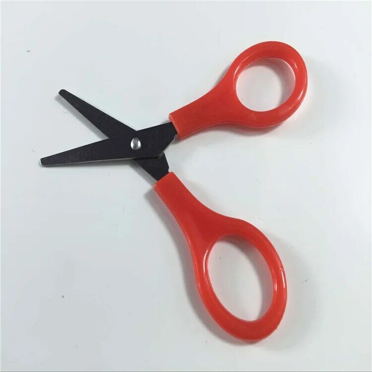 10-20pcs Small Scissors For Sewing Nails Nose Hair Cutting Student Diy Safety Paper Cutting Scissors Office Learning Supplies