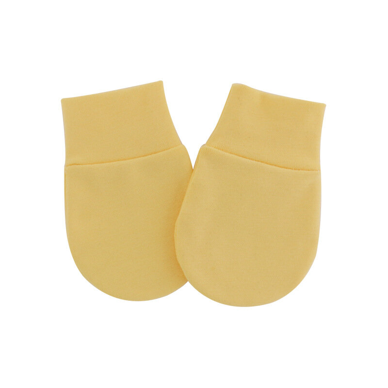 2PCS Baby Anti Scratching Soft Cotton Gloves Newborn Protection Face Scratch Anti-Grab Mittens Kids Infant Handguard Supplies