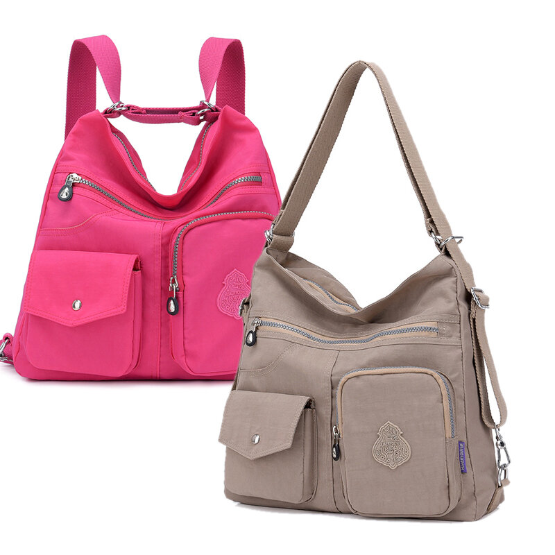 High Quality Women's Shoulder bag Waterproof Female Messenger Bag Ladies Travel Handbag Nylon CrossBody Bag Multi-function use