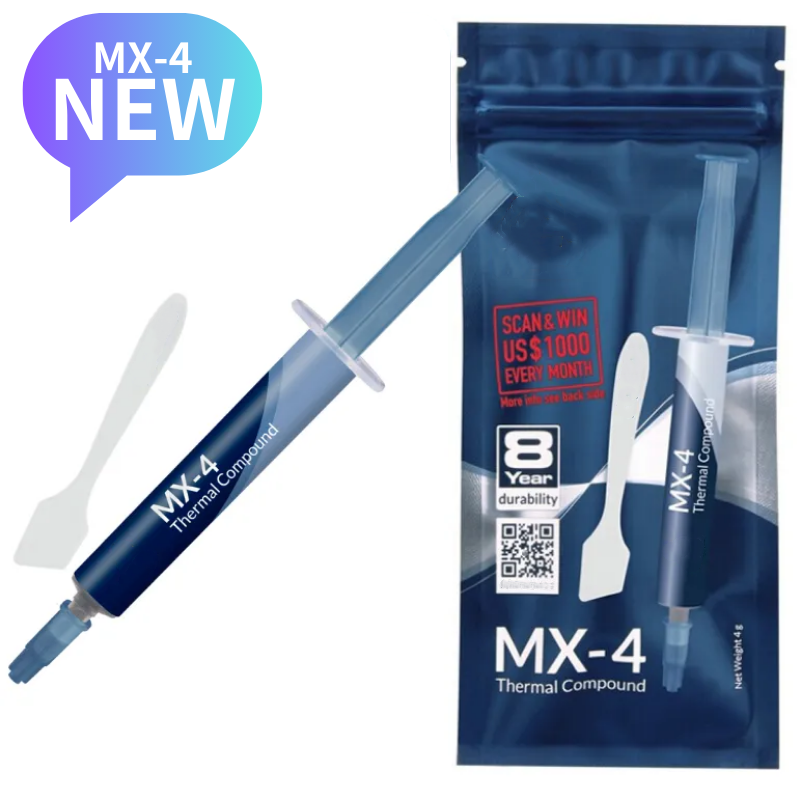 MX-4 4g Thermal grease processor Thermal Compound Thermal paste CPU GPU Cooler Cooling Fan fluid Conductive Heatsink Plaster