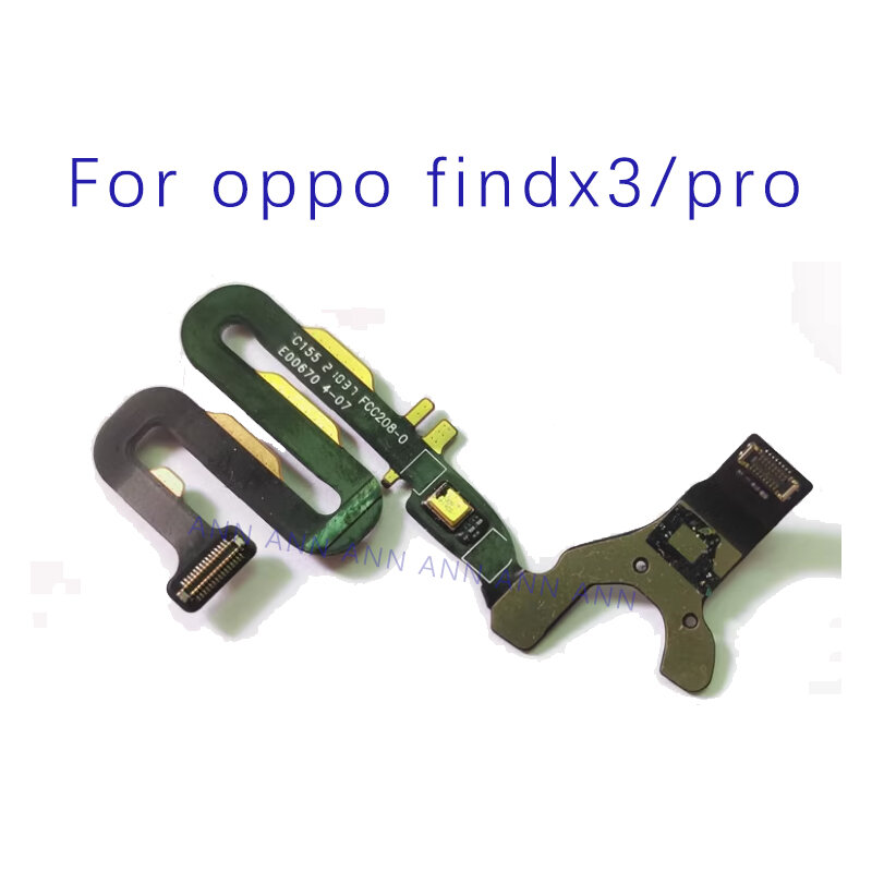 Sensor de proximidad de luz de Flash, Cable flexible ambiental para OPPO FindX3 findx3Pro, micrófono, Cable flexible, piezas de cinta