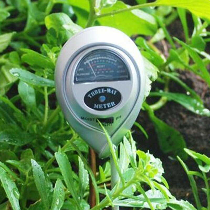 Tester del pH del suolo 3-in-1 PH misuratore di acidità dell'umidità della luce Tester del suolo misuratore di umidità rilevatore di monitoraggio del suolo vegetale per piante
