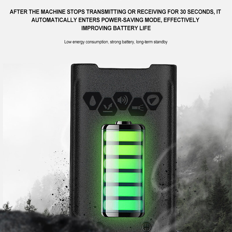 UV-98 PRO Long Battery Life Walkie Talkie Advanced Navigation Technologies High Performance