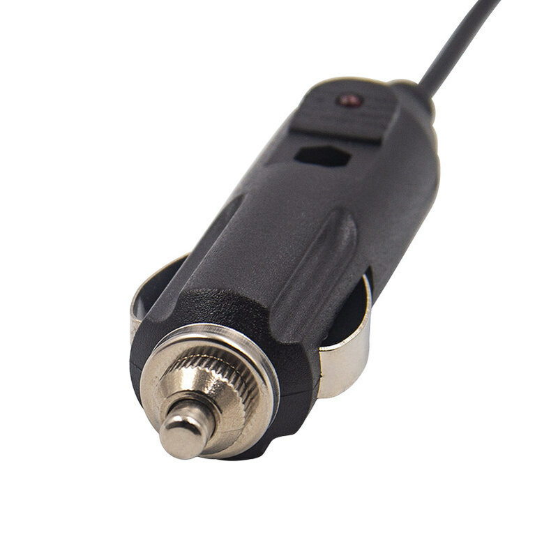 Kabel pengisi daya mobil untuk Walkie Talkie dua arah UV-5R UV-5RE 5RA 82 3R Radio Slot pemantik rokok kabel pengisi daya DC
