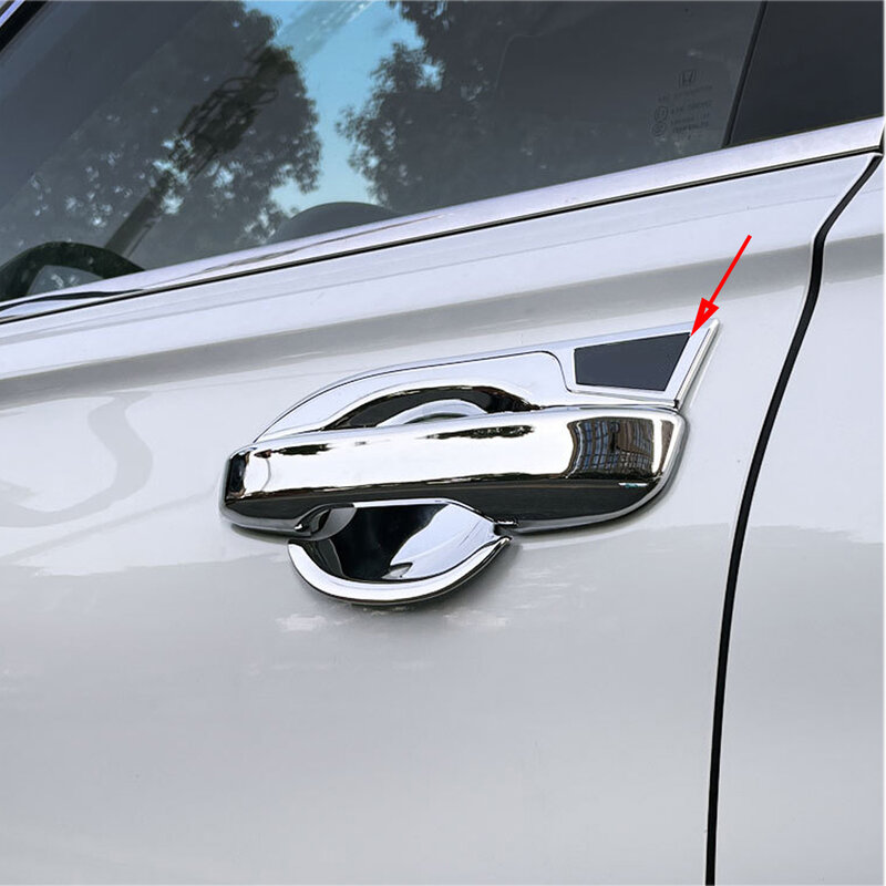 1 Set maniglia della porta coperchio della ciotola Trim argento adatto per Honda CR-V CRV 2024 2023
