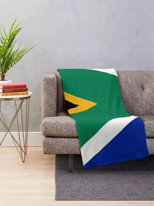 South African Flag Throw Blanket Decorative Throw Blankets Sofas Of Decoration Blankets