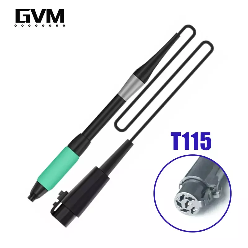 RELIFE GVM Soldering Station Handle T210/T115/T245/T12-XS Compatible Original T210 T245 T115 Soldering Tip Welding Tools Replace