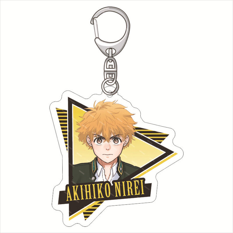 Anime Wind Breaker Acryl Schlüssel anhänger Big Stand Marke Sakura-Harusugita Keitaro 6cm Acryl Dekoration Schlüssel ring