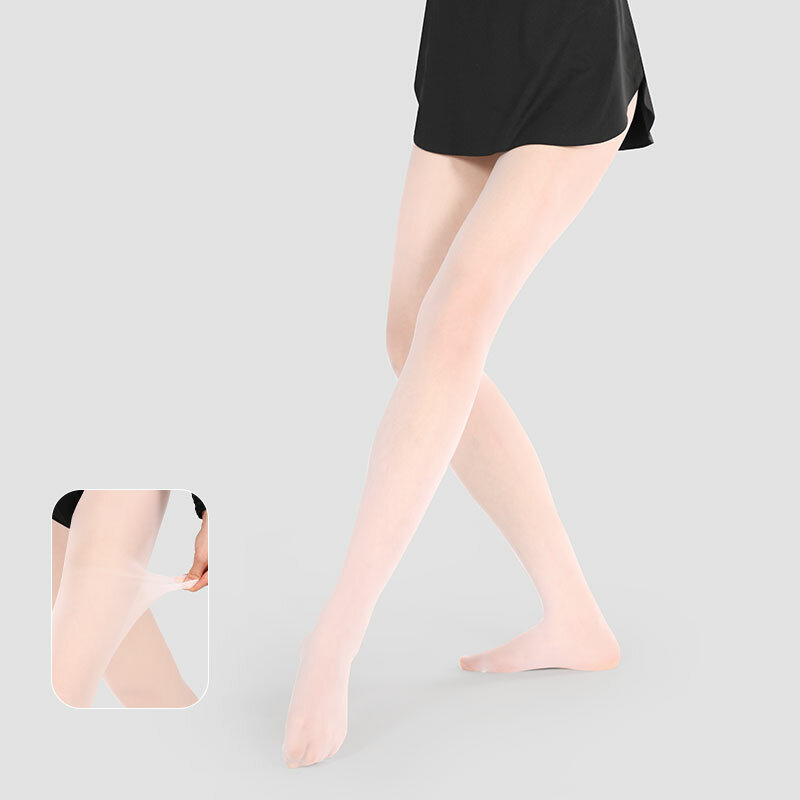 Mallas de Ballet con pies finos para niñas y mujeres, uniforme escolar, 20D