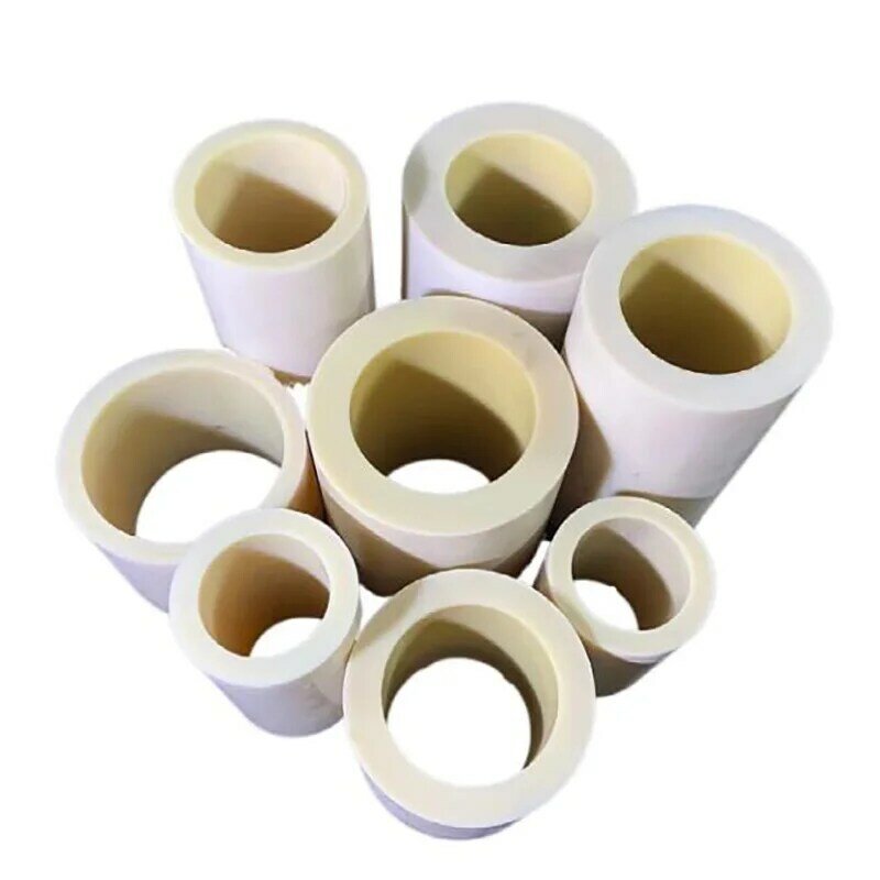 Tubulação de tubo de nylon branco PA6, 40mm, 45mm, 50mm, 55mm, 60mm, 65mm, 70mm, 80mm, 90mm, 100mm, 110mm, 120 milímetros, 130 milímetros, 140 milímetros