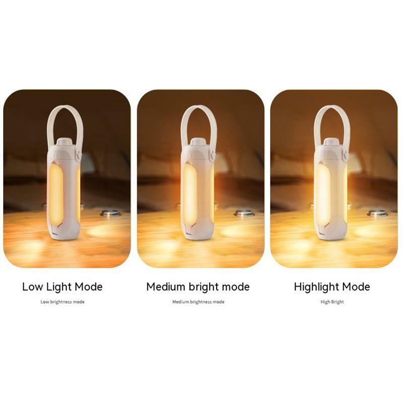 Rechargeable Camping Light Foldable Camping Tent Light LED Camping Lantern Outdoor Camping Light LED Flashlight With Three Modes