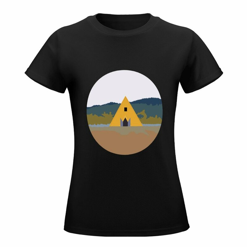 Camiseta minimalista de Midsommar para mujer, camisa con estampado de animales para niña, ropa de verano, moda coreana
