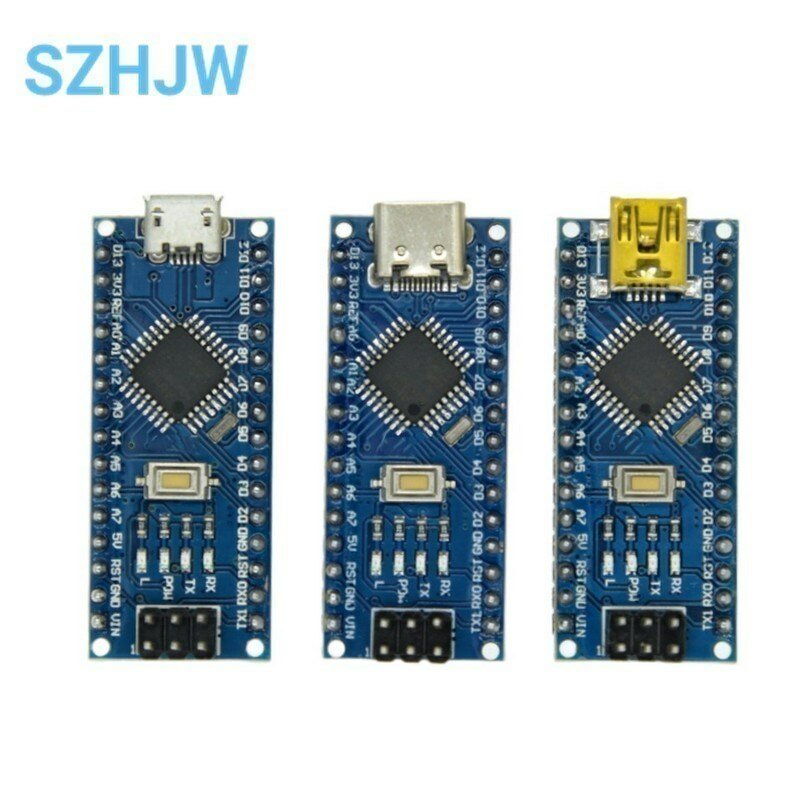 Mini / Type-C / Micro USB Nano 3.0 With the bootloader compatible controller CH340 USB driver 16Mhz ATMEGA328P for Arduino 