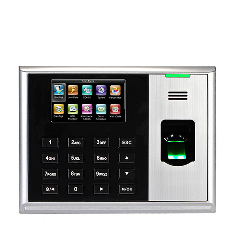 Dispositivo popular S30 sistemas de tiempo y asistencia de huellas dactilares pantalla a Color de 3 pulgadas TCP/IP USB con lector de IC de 13,56 KHZ tiempo de asistencia
