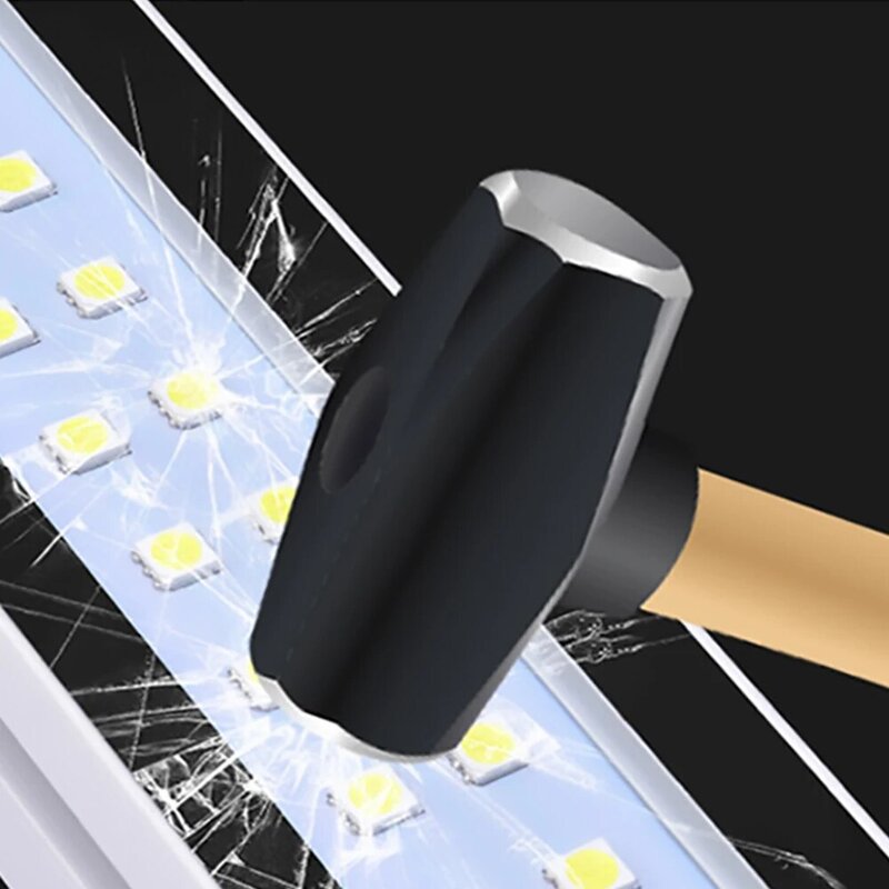 LED工業用ランプ,作業ツール,耐油性,防塵ストリップライト,22cm, 35cm, 40cm, 52cm, 220v,24v,100%,防水