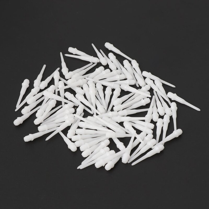 Plastic Dart Tip Acces, 100 Pieces, Soft Tip Darts, Special for Electronic Dart