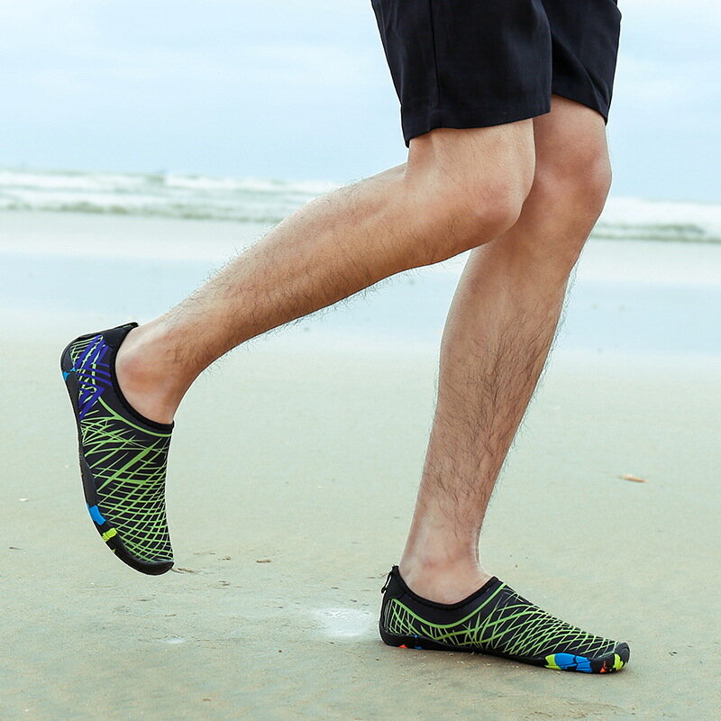 Zapatos de vadeo antideslizantes para hombres y mujeres, secado rápido, natación al aire libre, buceo en la playa, esnórquel, aguas arriba, P651
