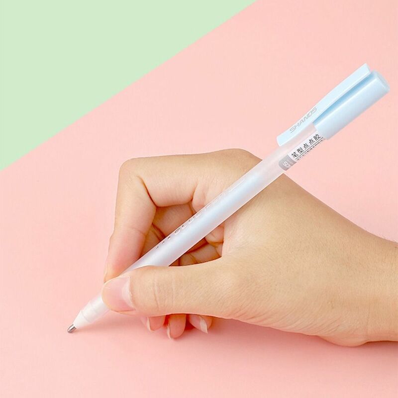 Envelope DIY Scrapbooking DIY Hand Work High Viscosity Dot Glue Pen Pen Shape Glue Stick Student Stationery Adhesives Glue Pen