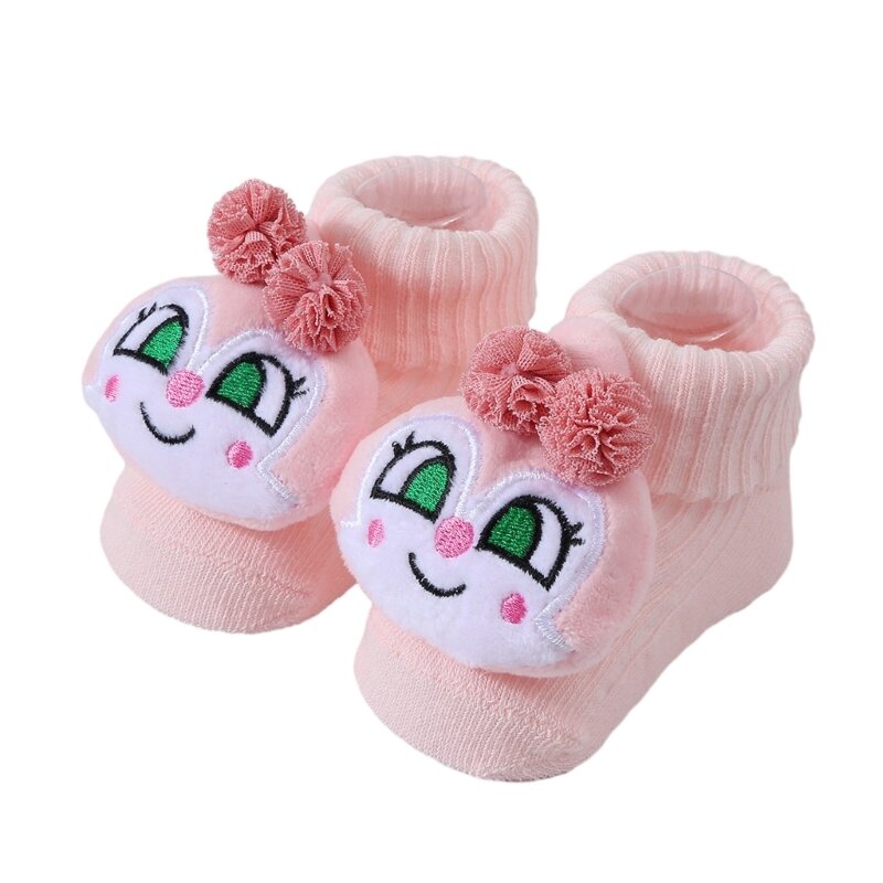 Non Slip Baby Walking Socks Breathable Baby Socks Baby Walking Socks 2 Sizes Baby Learn to Walk Socks Stripes Socks