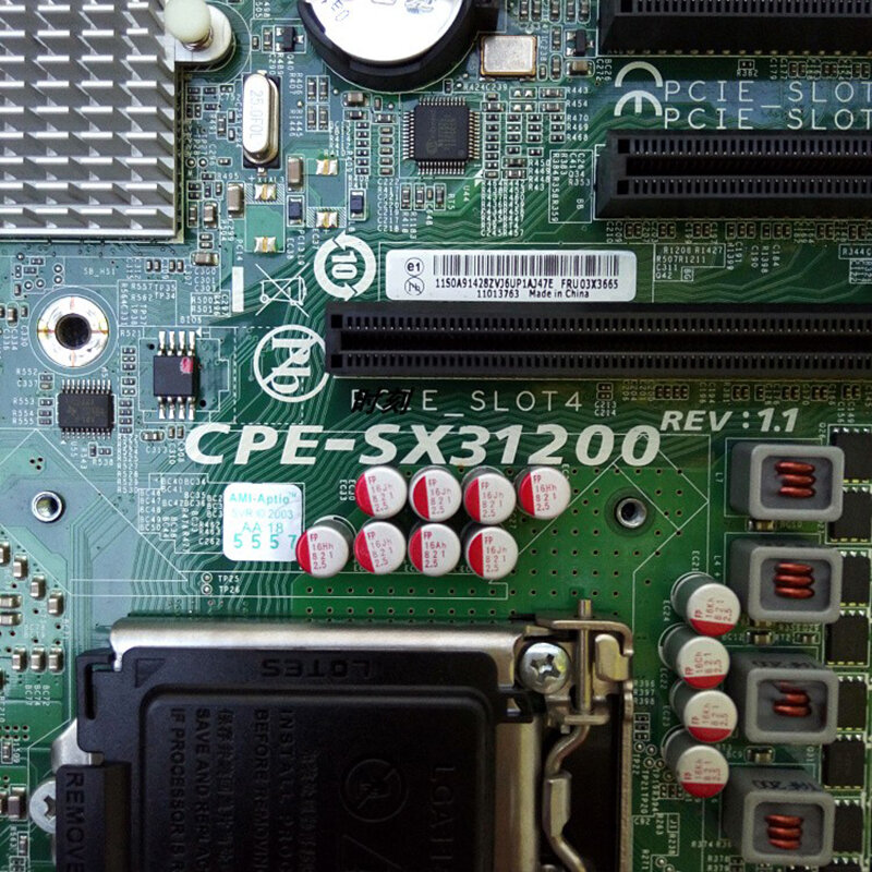 Scheda madre di alta qualità per Lenovo T168 G7 TS430 TS530 CPE-SX31200 1.1