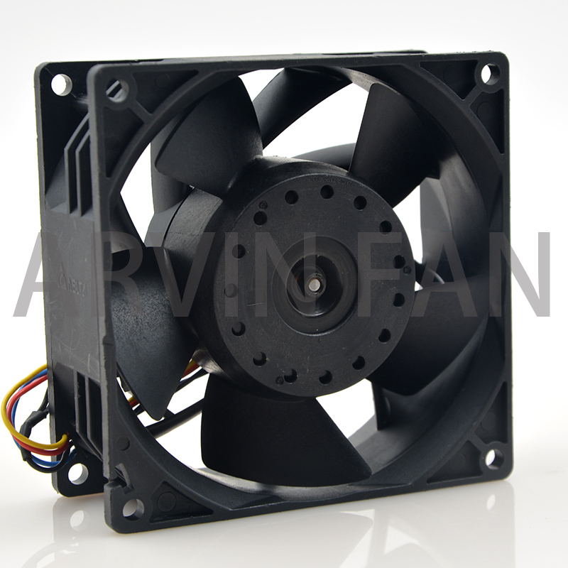 PFR0912XHE 12v Ball Bearing Cooling Fan 90mm 9cm,4.5A 90*90*38mm ,High Speed RPM CFM Air Flow Cooler