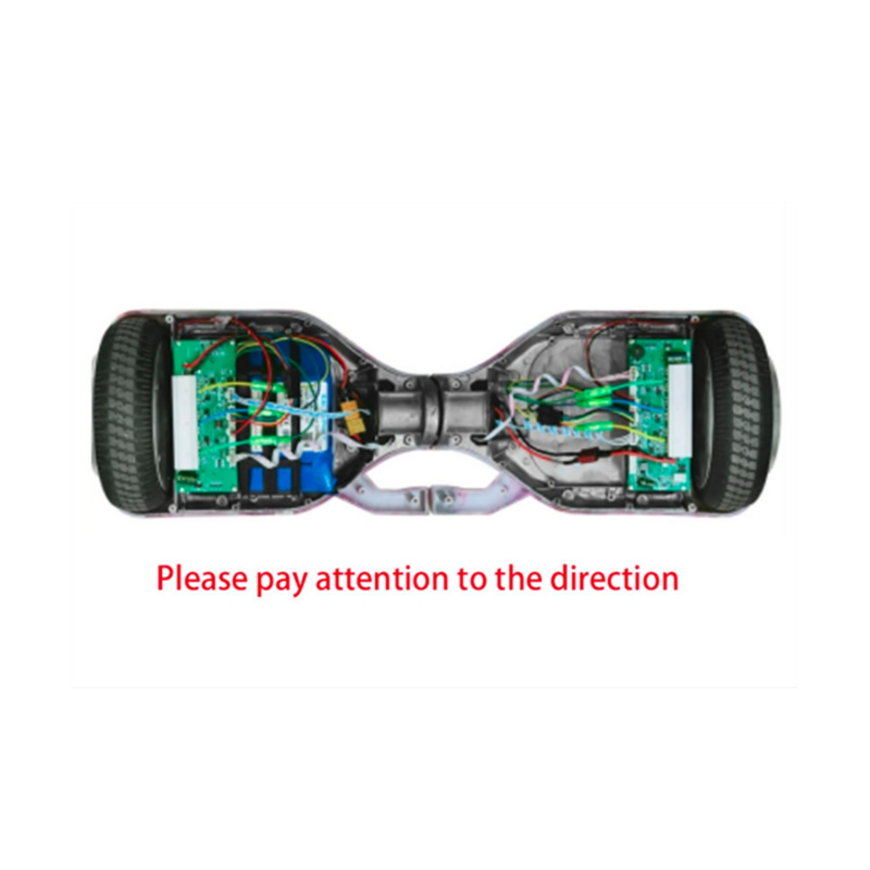 Papan pengontrol Hoverboard skuter penyeimbang elektrik sistem ganda (tanpa Bluetooth)