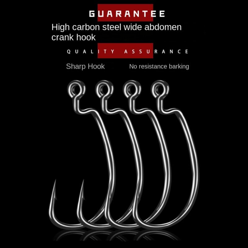 Set of fishing hooks with Barb, set of 5 parts