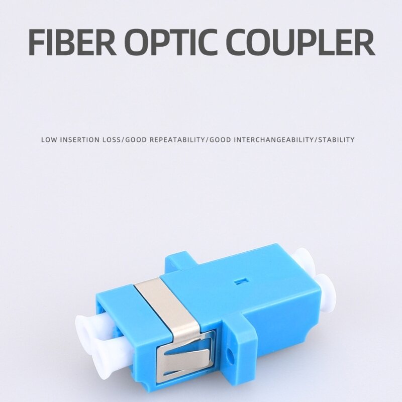 Adaptateur coupleur fibre optique duplex 16FB UPC pour des connexions réseau fiables