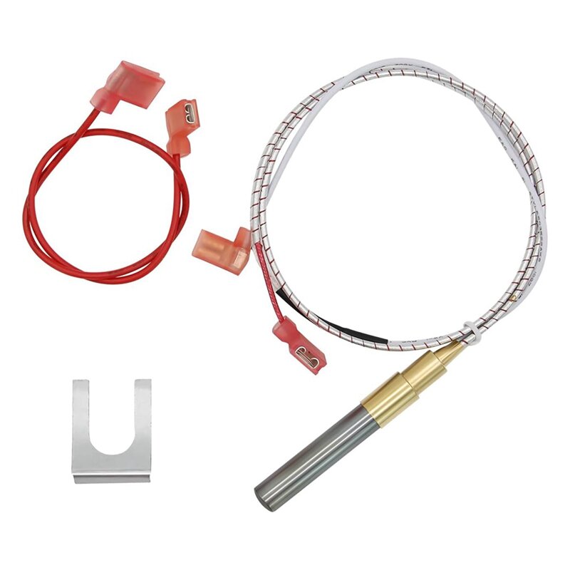 100112328 Thermopile Assembly 21 Inch Compatible With Gas Water Heater, 750 Millivolt Thermopile Replacement