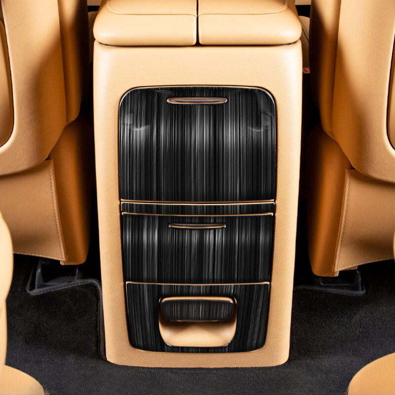 Voor Lantu Voyage Interieur Zwart Titanium Geborsteld Bedieningspaneel Beschermende Speciale Aangepaste Decoratieve Auto-Accessoires