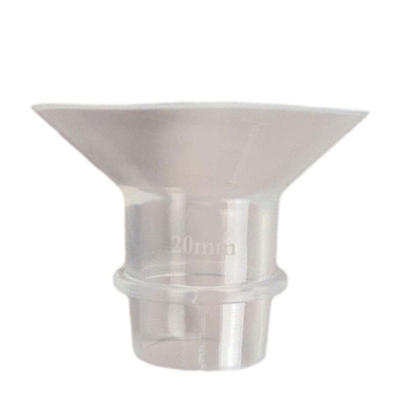 Adaptateur de pompe à lait en silicone efficace, convertisseur de corne de pompe à lait, durable pour une expression améliorée