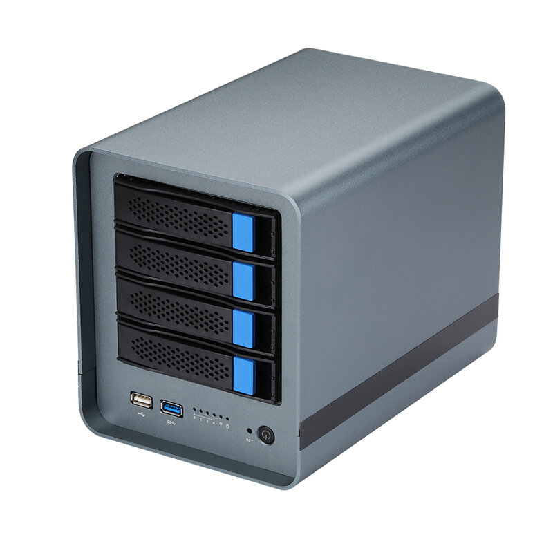 4 Bay NAS w pełni konfigurowalny/zaawansowany Router/ Mini serwer/pulpit PC i5-10210U procesoru i7-10710U 2x NVME SSD 4x HDD 4x LAN