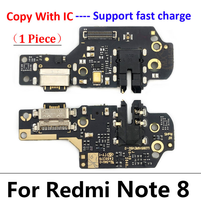 Nuovo per Xiaomi Redmi Note 7 8 8T 9 9s 10 10s 11 12 Pro Plus 4G 5G porta di ricarica USB Dock caricabatterie scheda connettore cavo flessibile principale