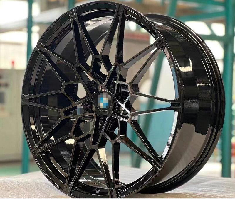 Custom forged deep dish wheels 18-22 inch 5x120 black 5 spoke car rim for BMWs
