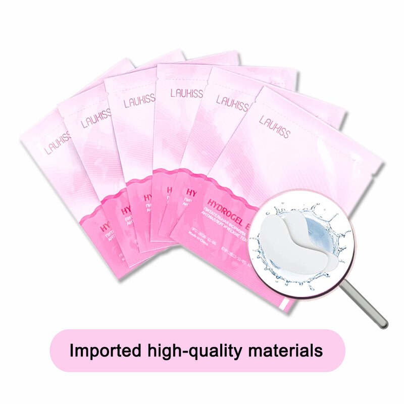 50/200/500 накладки для ресниц для строительства прививки подушечки для ресниц LAUKISS Упаковка под глазами бумажные наклейки для наращивания ресниц