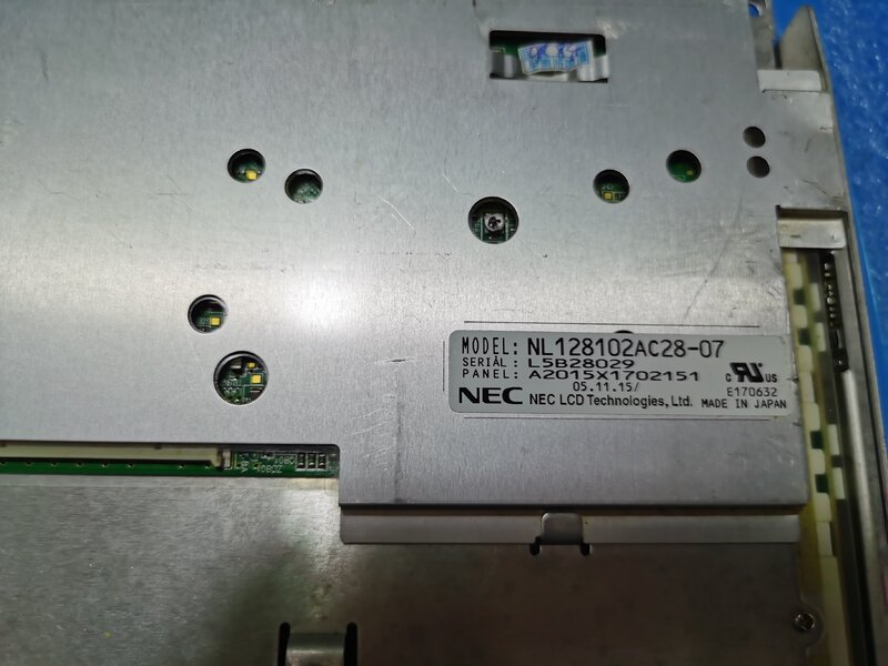 NL128102AC28-07 asli layar industri 18.1 inci, diuji dalam stok NL128102BC28-09
