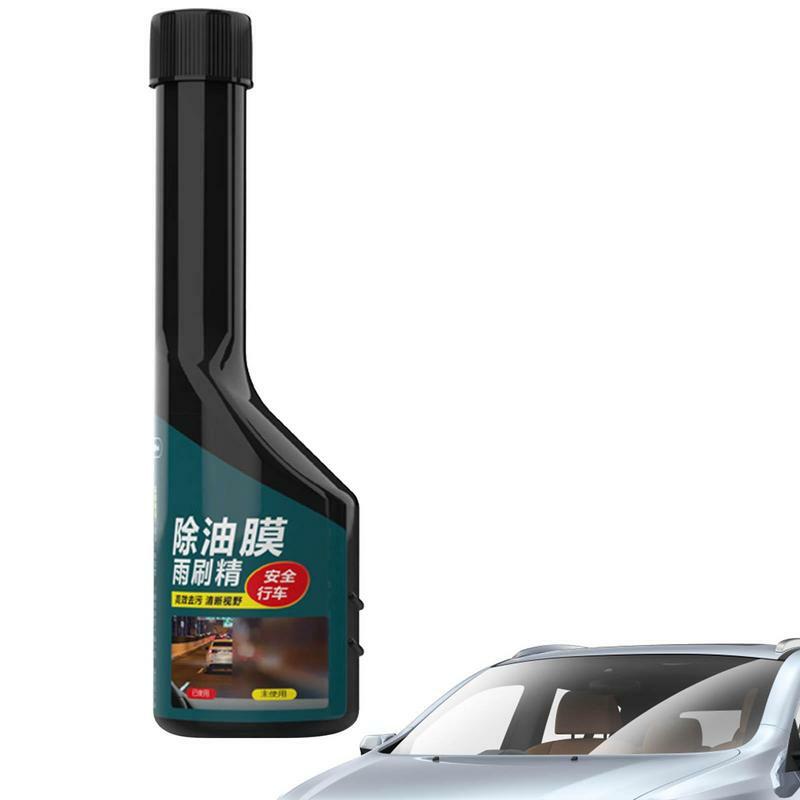 Removedor de película de aceite para parabrisas de coche, Spray impermeable potente, Spray antivaho, suministros de limpieza de vehículos, 80ml