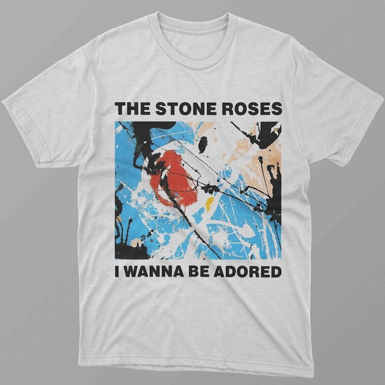 Koszulka Stone Roses Casual O-Neck z krótkim rękawem Koszulki męskie o regularnym kroju Mężczyźni Kobiety T Shirt