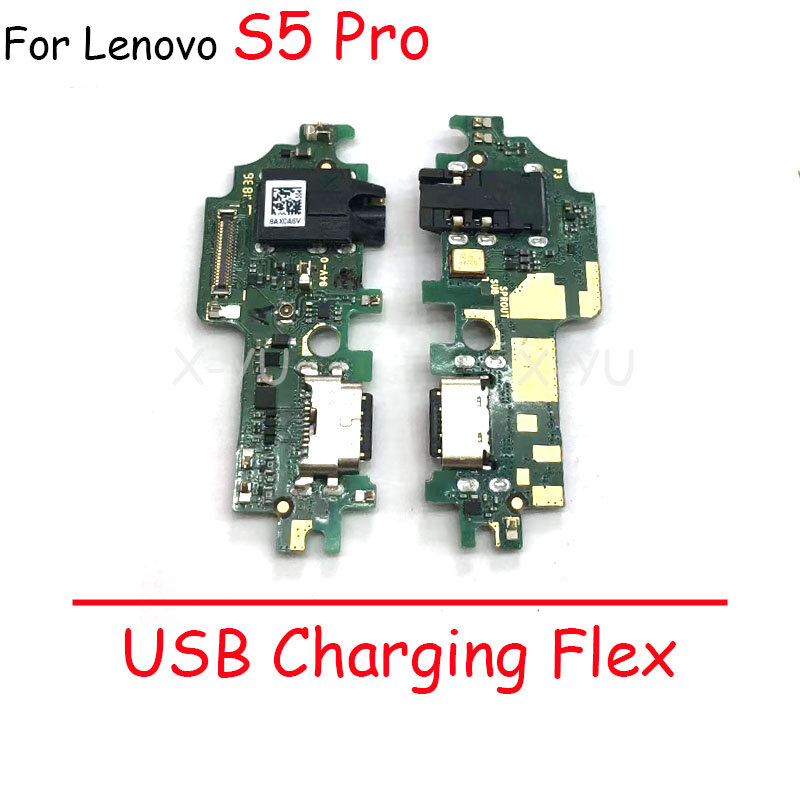 For Lenovo S5 Pro USB Charging Port Dock Board Connector Flex Cable Repair Parts