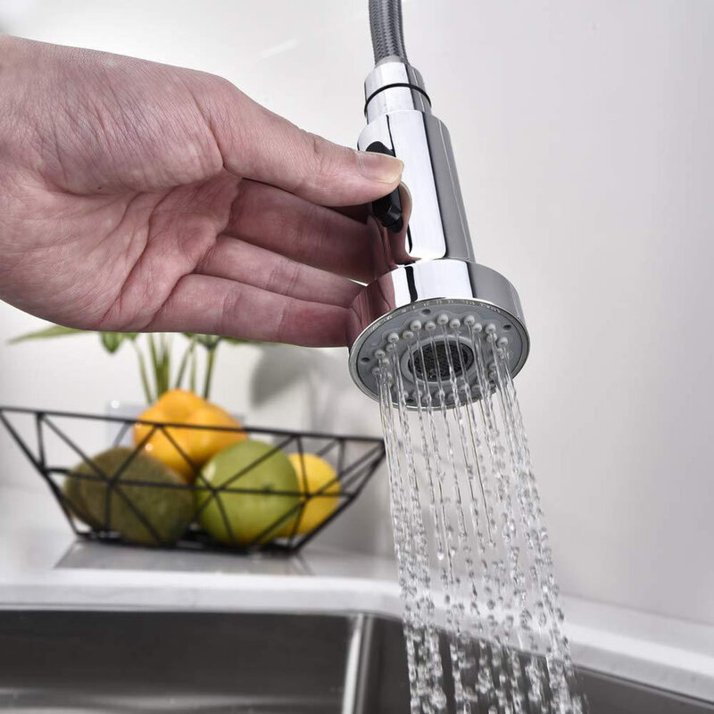 Wasserhahn Bubbler herausziehen Sprüh kopf Wasserhahn Universal Küchen spüle Waschbecken Mischbatterie Ersatz sprüh gerät für Küchengeräte