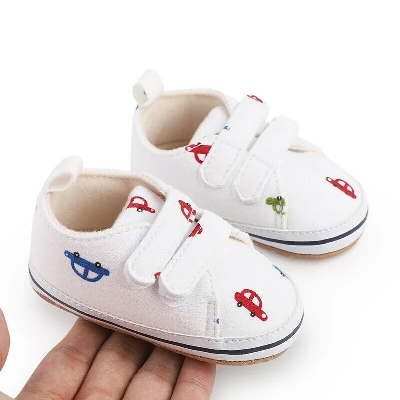 Tênis respiráveis para bebês recém-nascidos, calçados esportivos casuais para meninos e meninas, sapatos de caminhada com solas macias, primeiros andadores antiderrapantes, 0-18m
