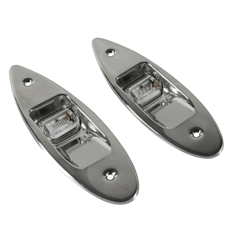 LED Two-Color Universal Navigation  Marine Boat  Signal Lights Supplies