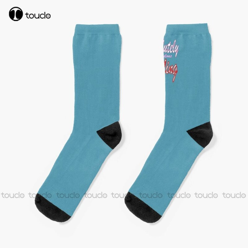 Absolutely Fabulous Darling Socks Cool Socks Cartoon Comfortable Best Girls Sports Unisex Adult Teen Youth Socks Custom Gift