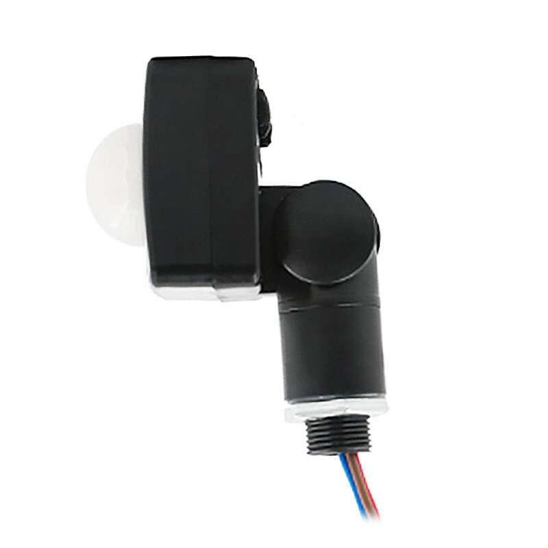Sensor gerak Mini inframerah, AC 85-265V Utdoor dalam ruangan lampu inframerah bodi sakelar tahan air, dengan deteksi Sensor lampu LED