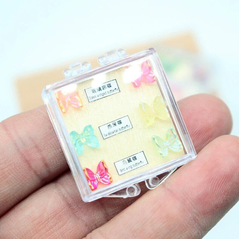 1/12 1/6 Dollhouse Simulated Butterfly Specimen Box Dollhouse Miniature Home Decoration Dollhouse Accessories For Children Toys