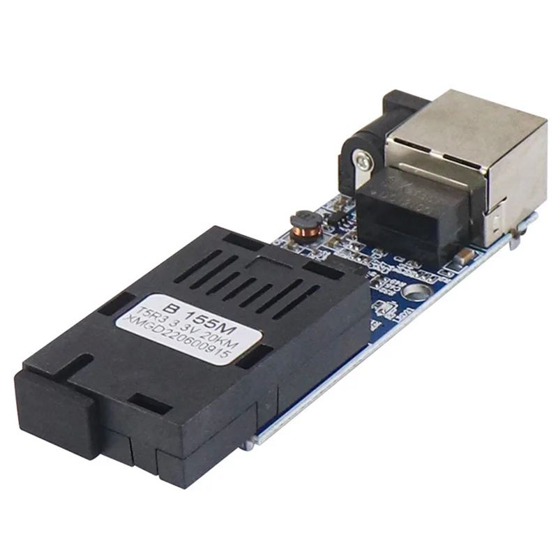 Mini convertisseur de XXL à fibre optique, mode unique, 20 ports NORFiber SC, commutateur à fibre, 10 Mbps, 100Mbps, 5 paires