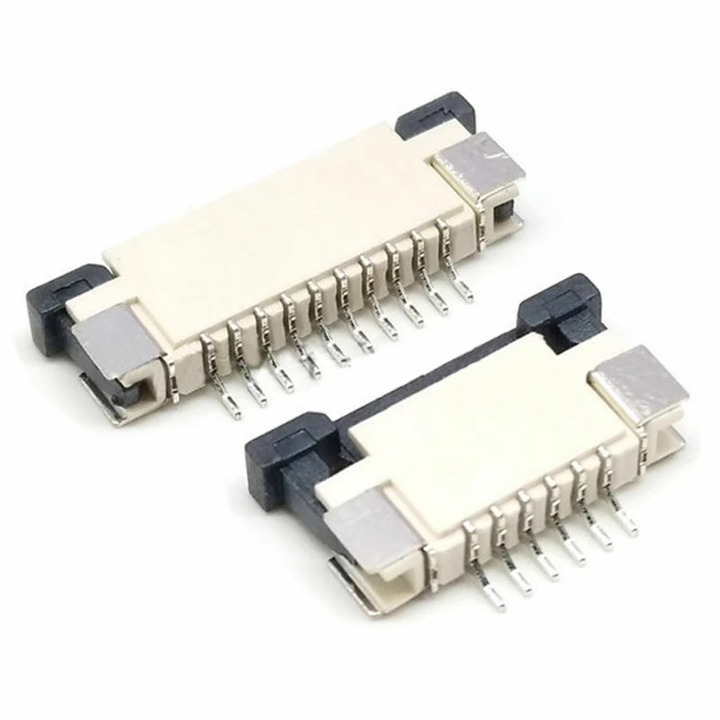 Conector FFC/FPC de 0,5 MM, conexión superior extraíble, conexión inferior, tapa abatible, conexión inferior 4P/6/8/10/20/24-60P