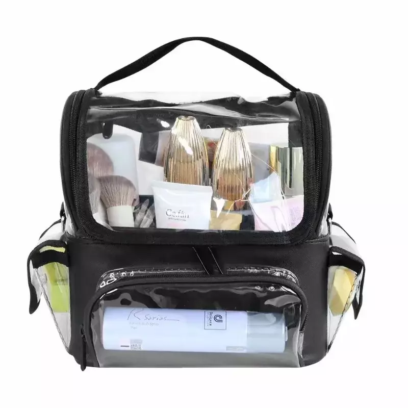 Женский рюкзак из ПВХ, прозрачная Водонепроницаемая дорожная сумка для хранения инструментов для салона, парикмахерской