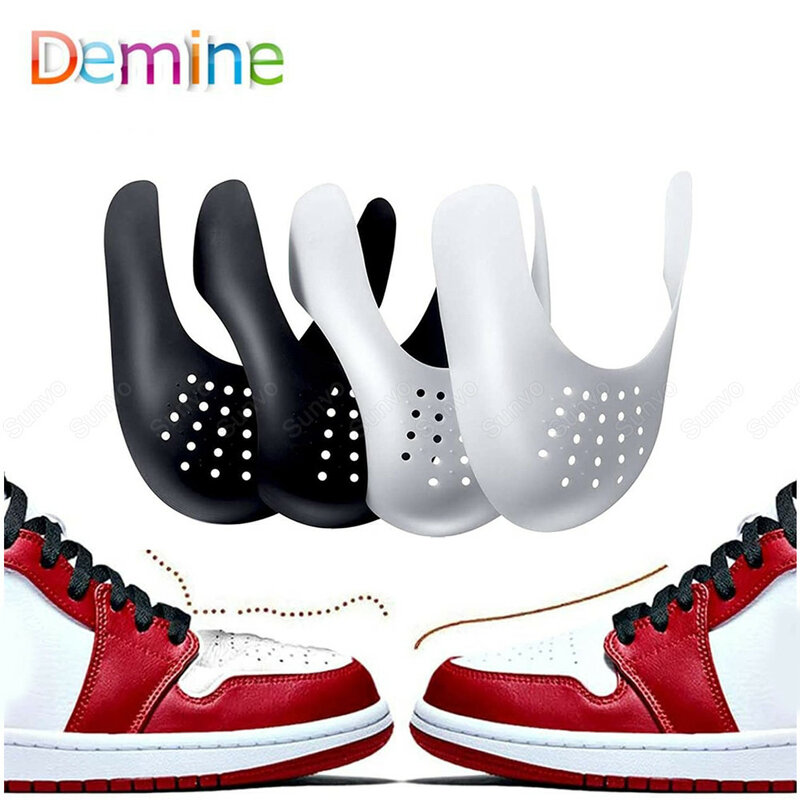 1 Pair Anti Crease Shoe Protector for Sneakers Toe Caps Anti-wrinkle Support Shoe Stretcher Extender Sport Shoe Protection