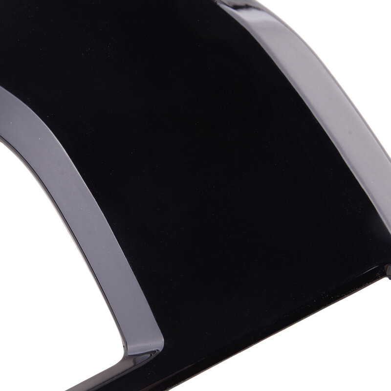 1 Paar Auto Voorspatbord Side Vent Decoratie Cover Trim Bezel Fit Voor Ford F150 2021-2022 Zwart Abs plastic